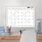 Wallpops White Monthly Dry Erase Calendar Decal